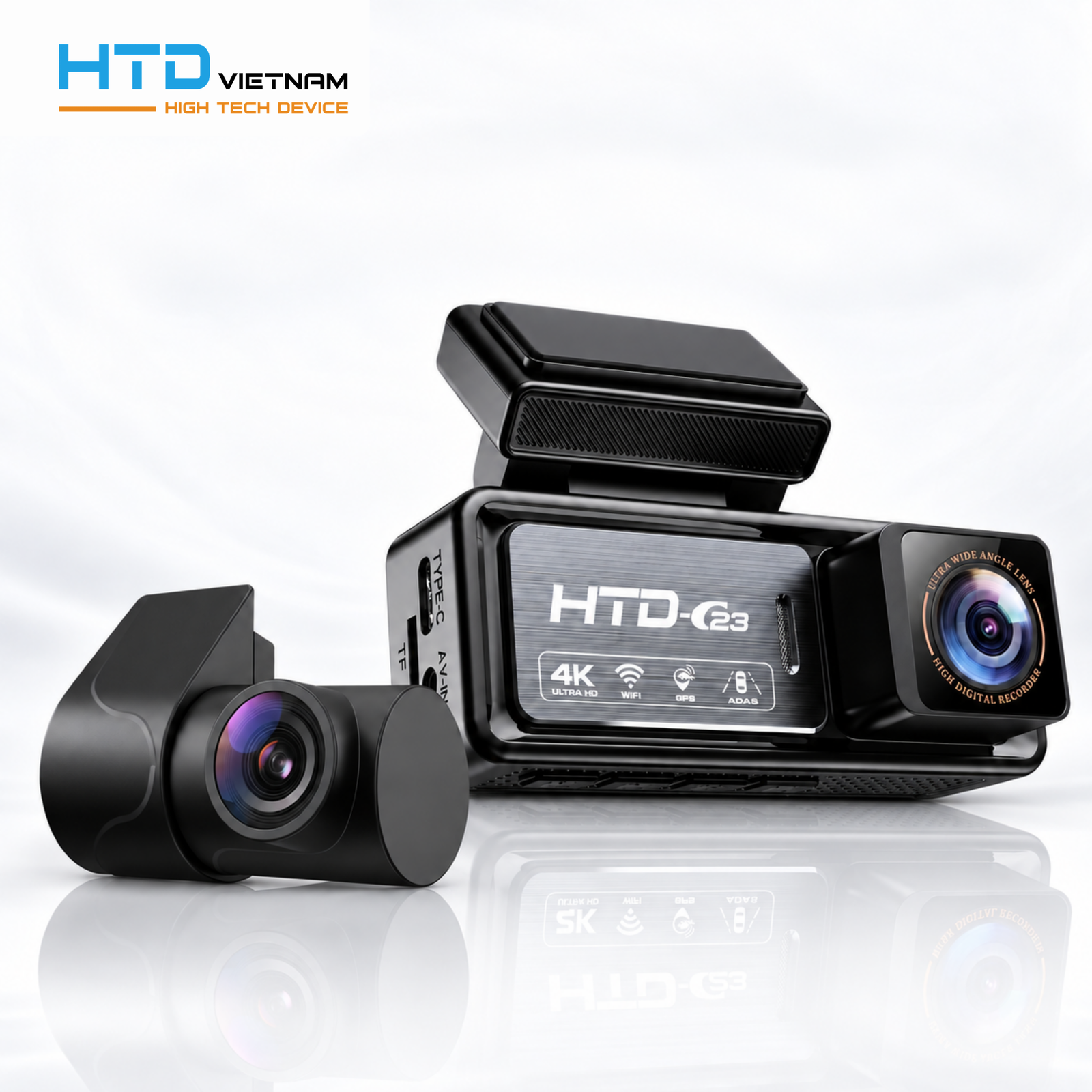 Camera Hành Trình HTD C23-4K DUAL