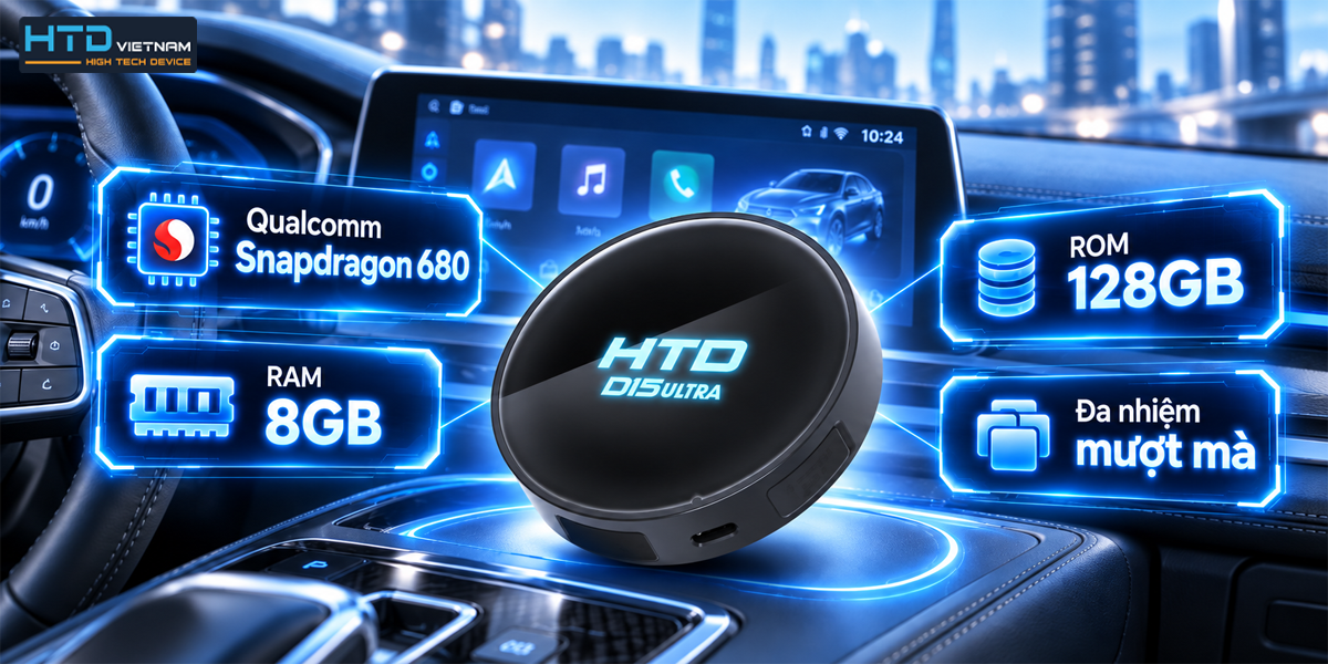 Hiệu năng Snapdragon Android Box HTD
