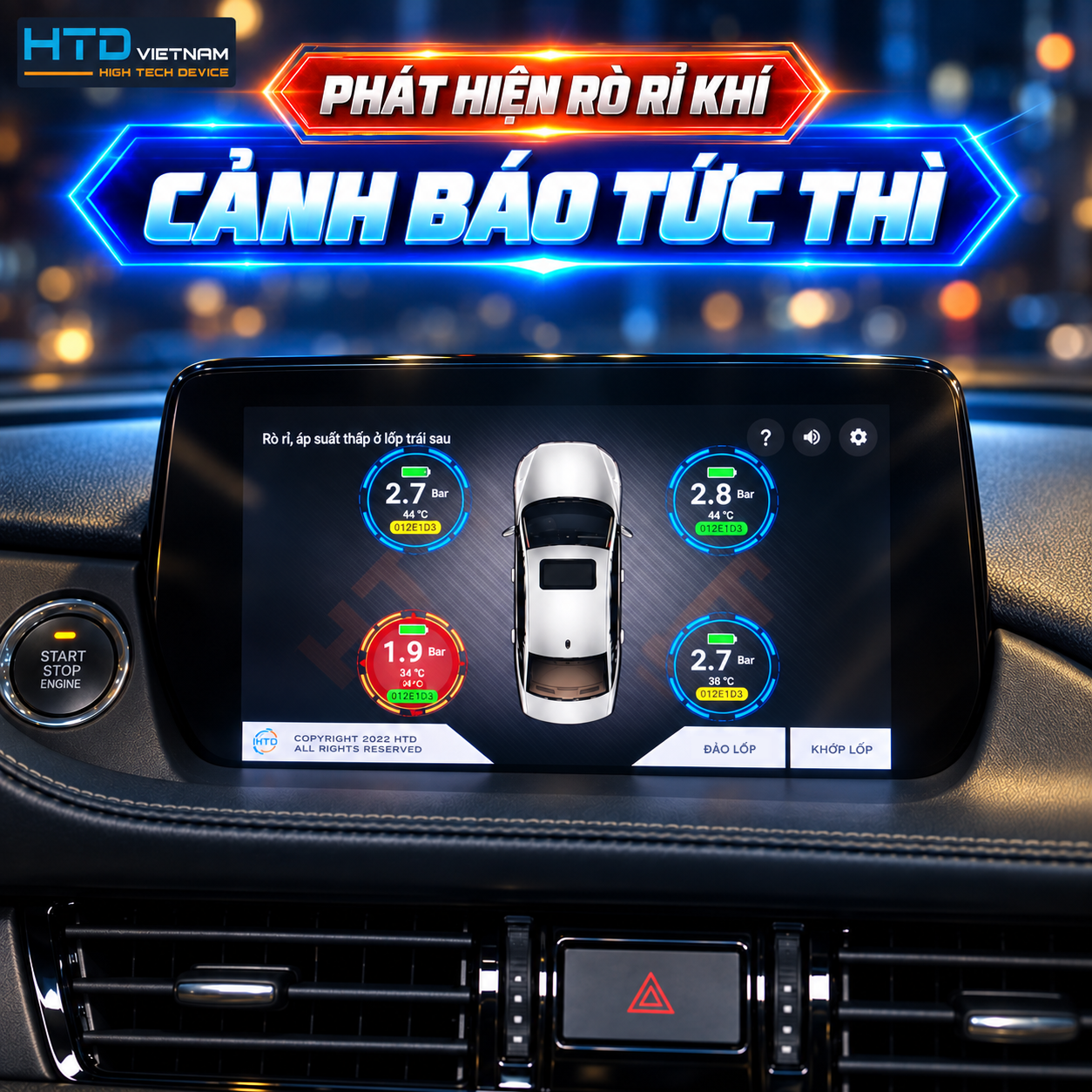Cảnh báo rò rỉ khí