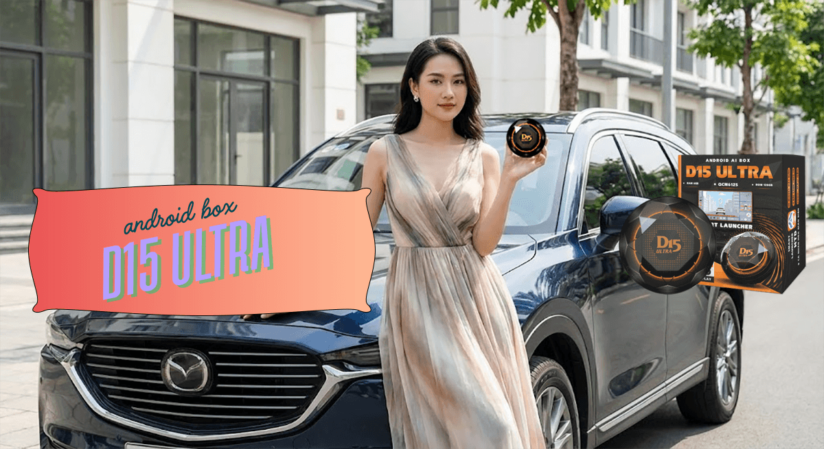 Android Box Mazda CX-8 – Công nghệ hiện đại, hỗ trợ CarPlay cực nhạy