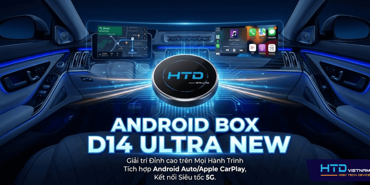 Android Box cho Mercedes E300 AMG công nghệ giải trí xứng tầm thể thao