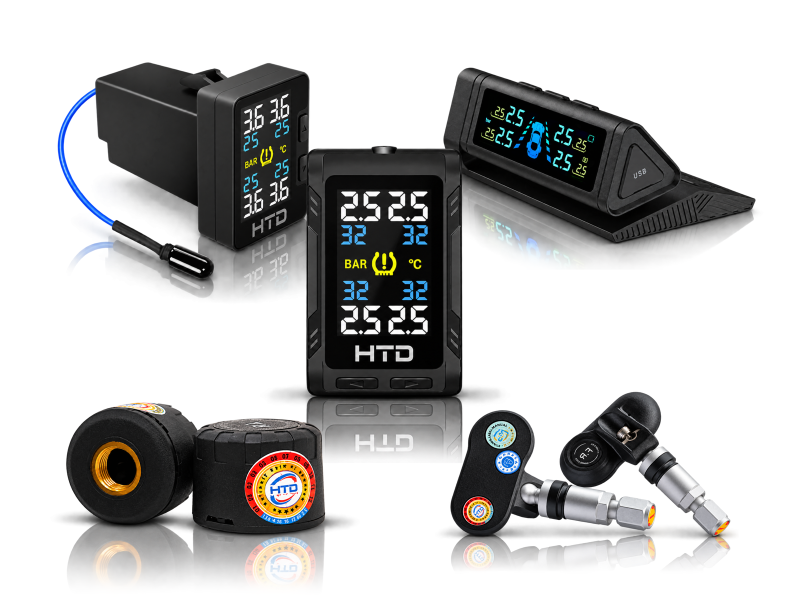 Cảm Biến Áp Suất Lốp TPMS HTD